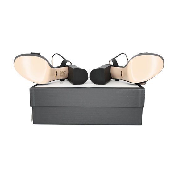 Gucci Women's 573021 GG Marmont Leather Platform Sandals - Picture 14 of 16